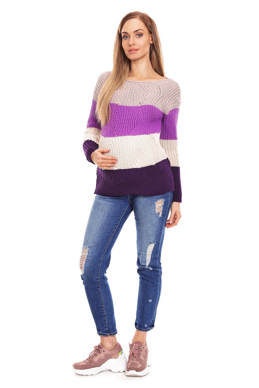 Zwangerschap trui model 132023 PeeKaBoo - Afbeelding 2