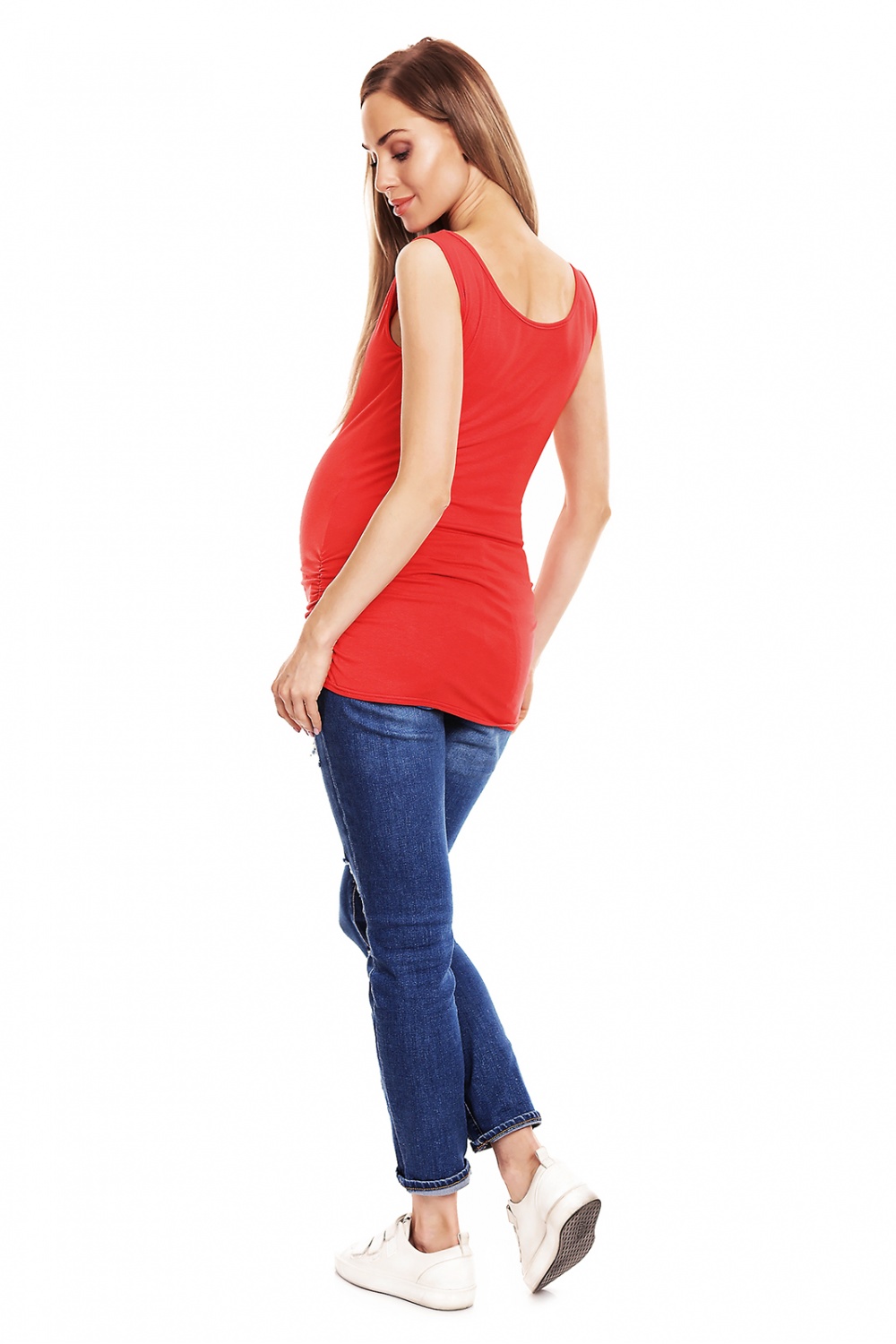 zwangerschaps T-shirt model 132609 PeeKaBoo - Afbeelding 3