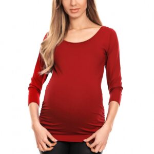 Zwangerschapsblouse model 133326 PeeKaBoo