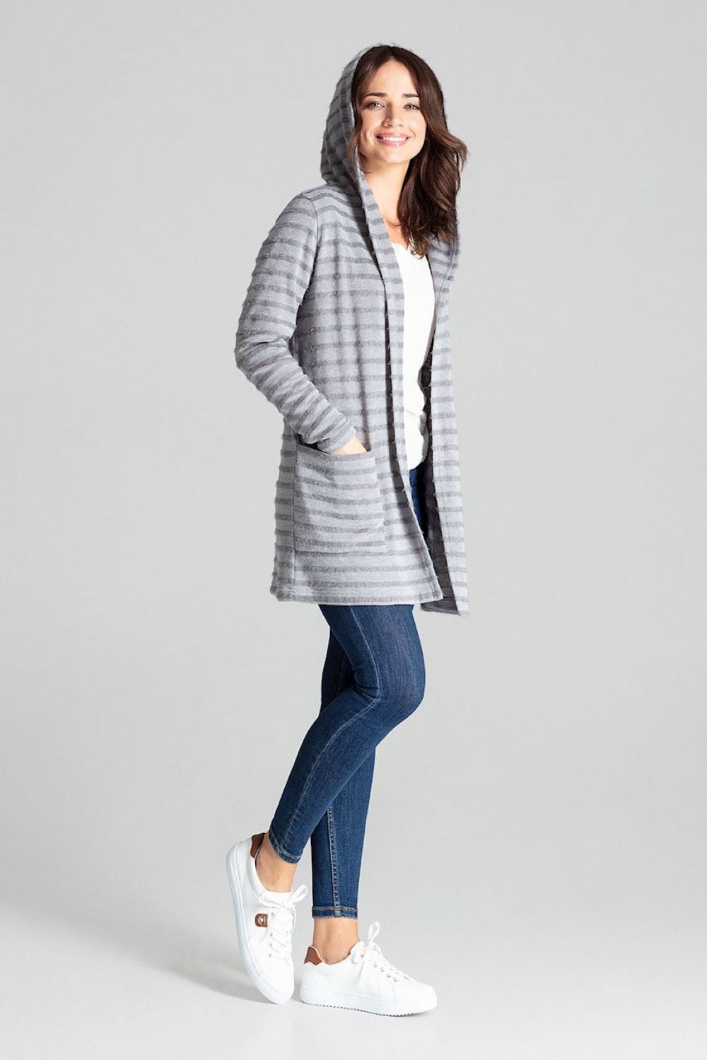 cardigan model 139344 Lenitif - Afbeelding 2