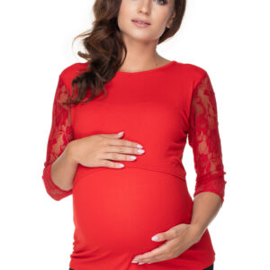 Zwangerschapsblouse model 141822 PeeKaBoo