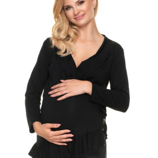 Zwangerschapsblouse model 157821 PeeKaBoo
