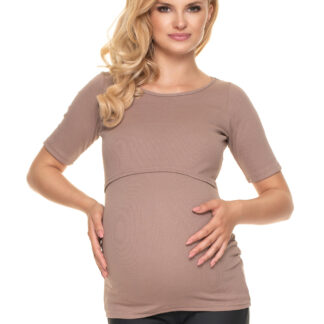 Zwangerschapsblouse model 157828 PeeKaBoo
