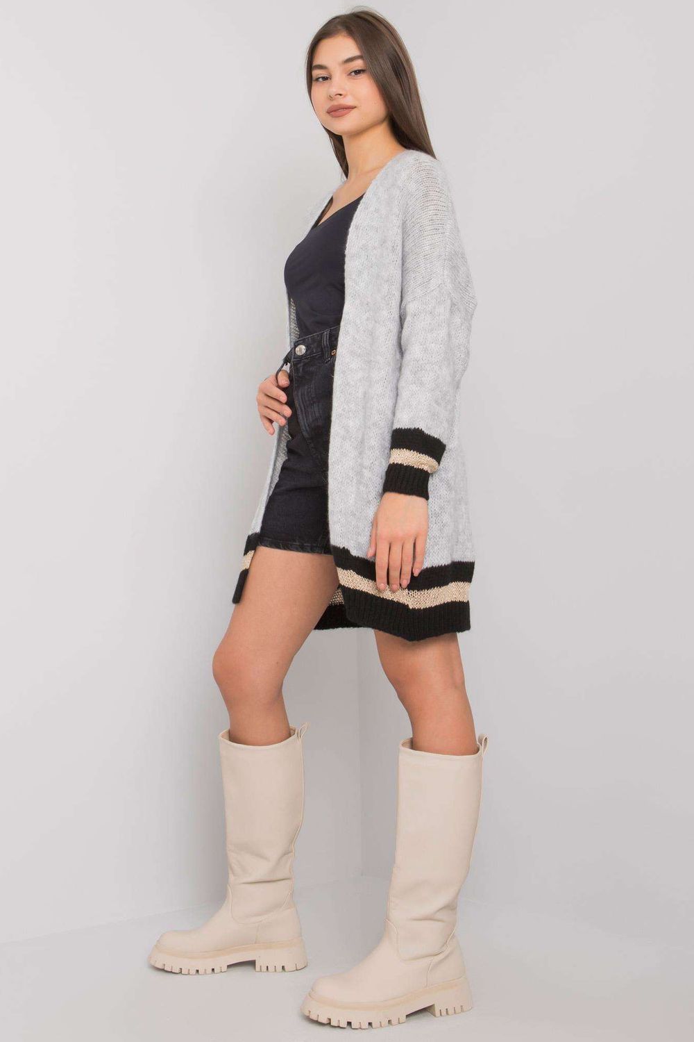 cardigan model 159721 Och Bella - Afbeelding 3