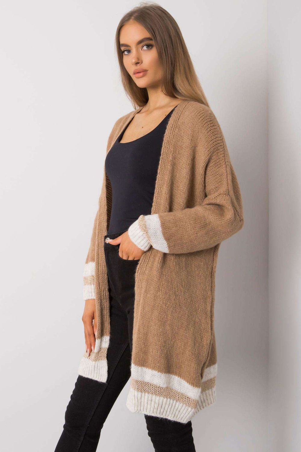 cardigan model 159722 Och Bella - Afbeelding 3