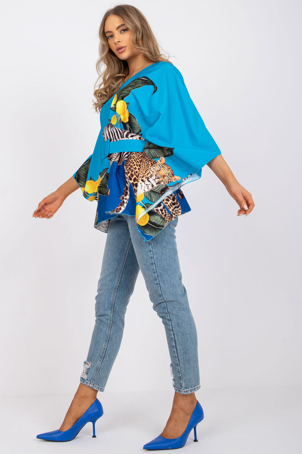 blouse model 165420 Italy Moda - Afbeelding 3