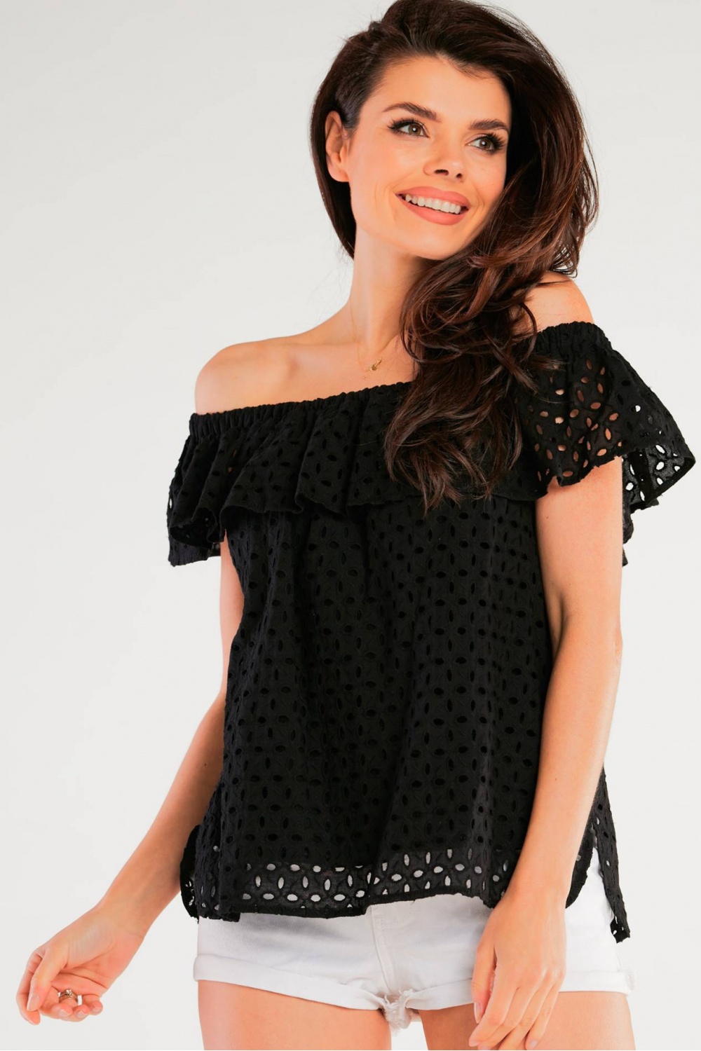 blouse model 166802 awama - Afbeelding 4