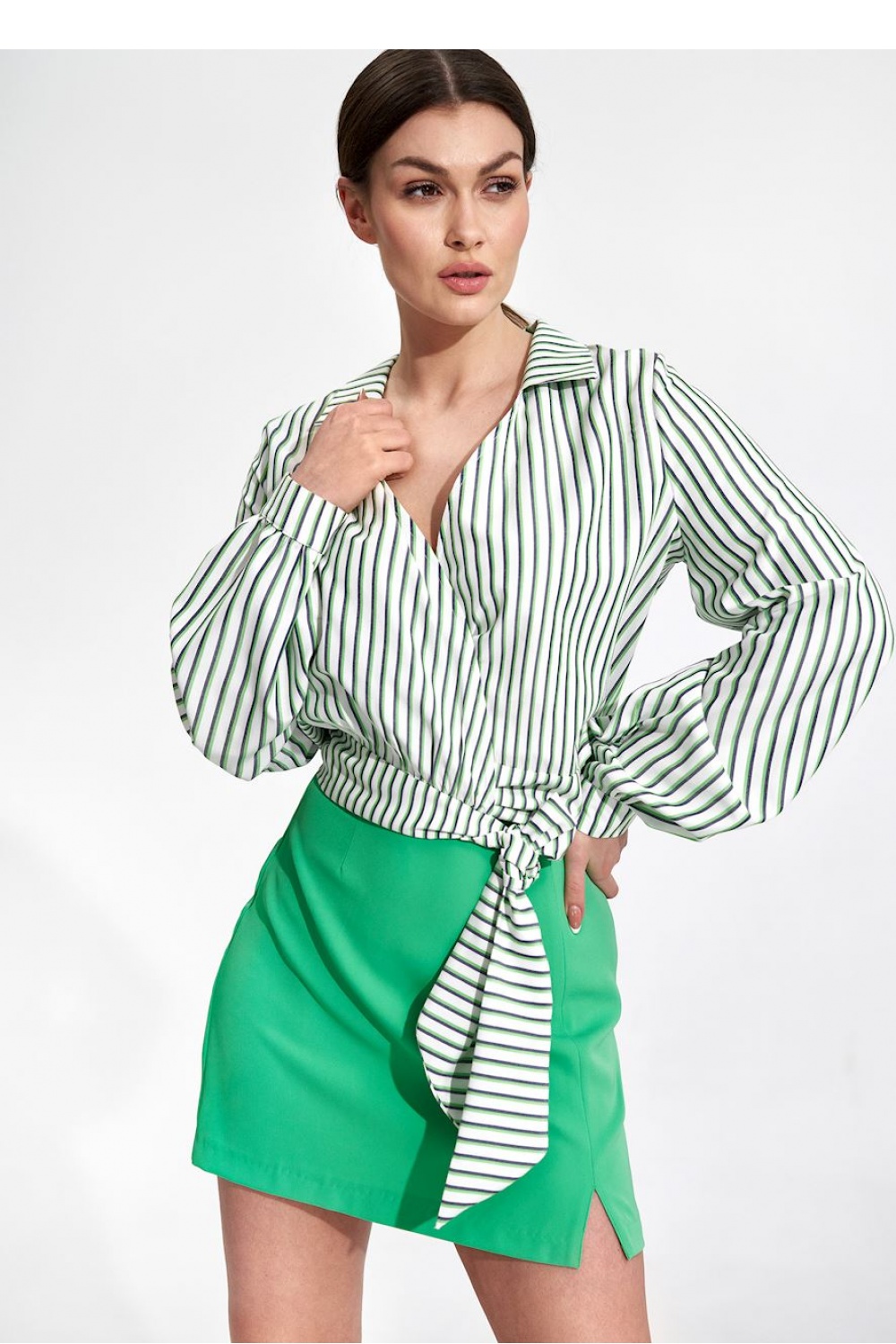blouse model 167248 Figl
