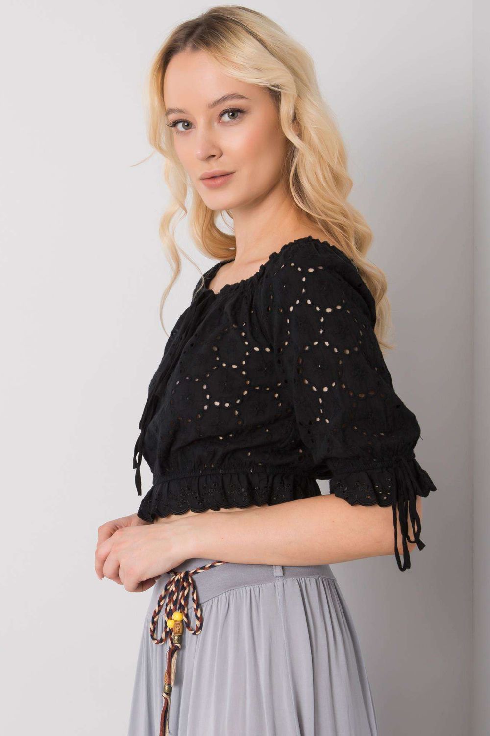 blouse model 167532 Och Bella - Afbeelding 2