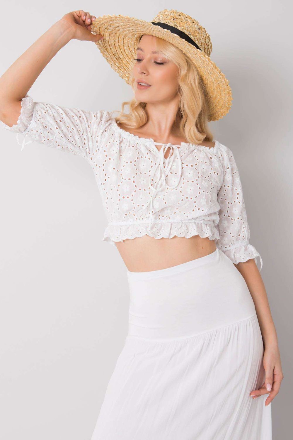 blouse model 167534 Och Bella - Afbeelding 2