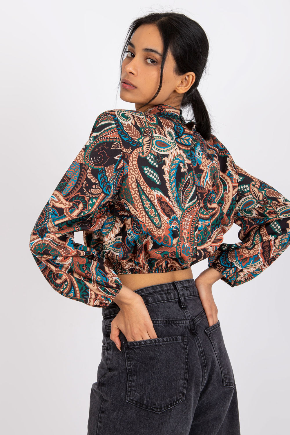 blouse model 168823 Italy Moda - Afbeelding 3