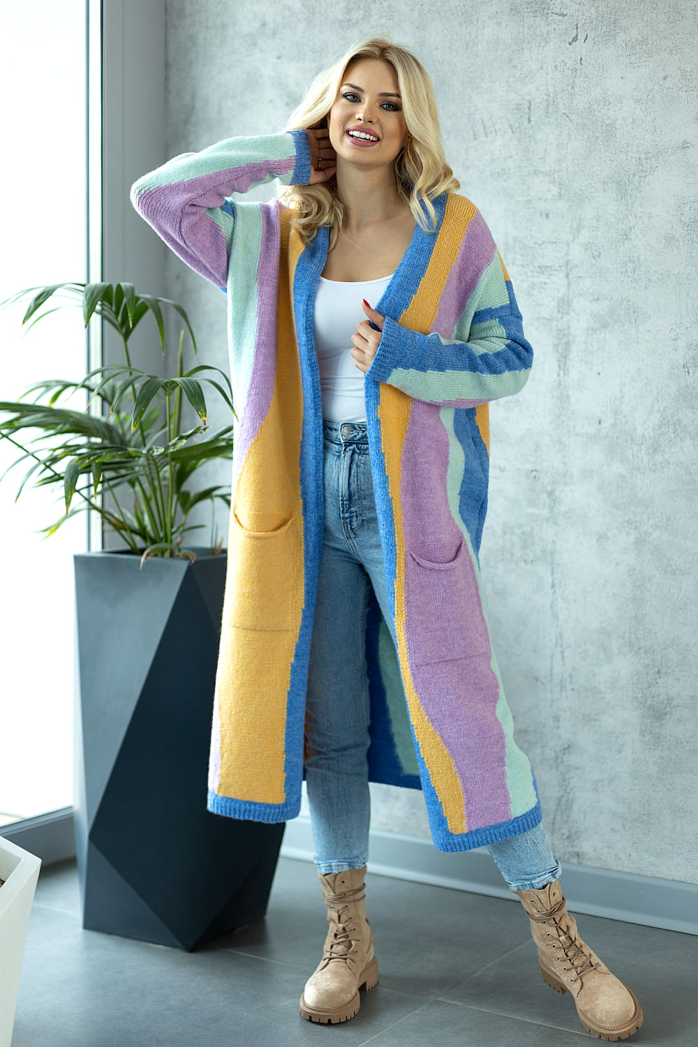 cardigan model 171307 PeeKaBoo