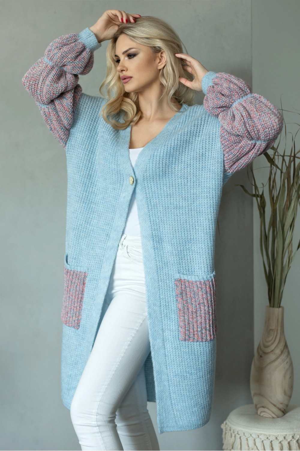 cardigan model 171309 PeeKaBoo