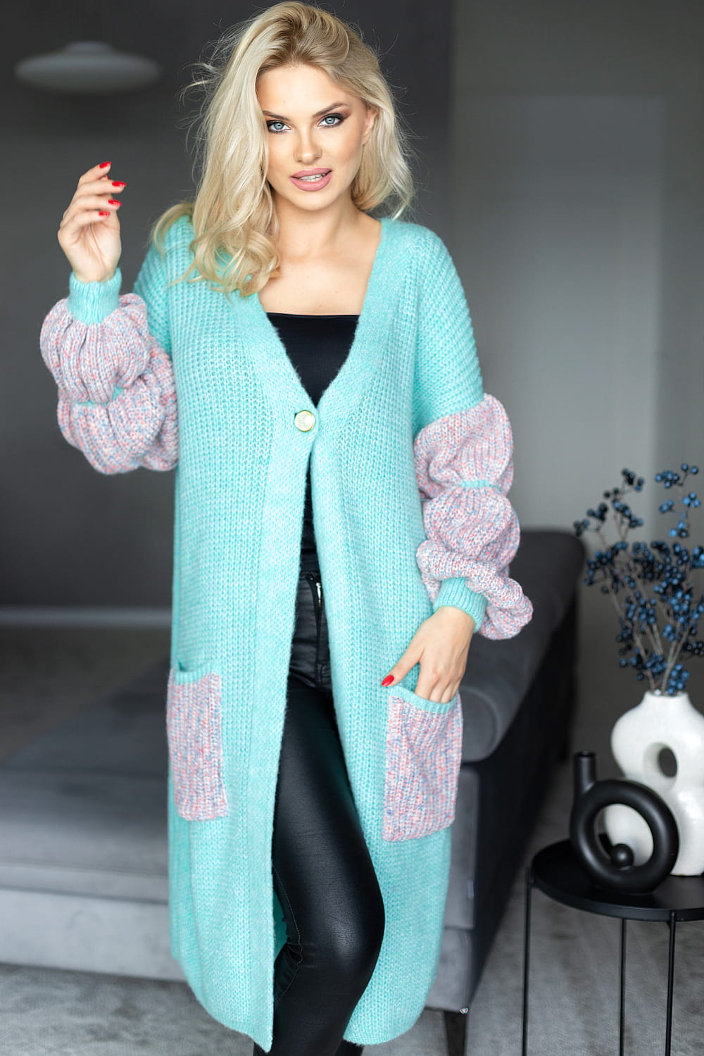 cardigan model 171310 PeeKaBoo