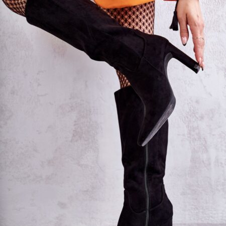 Laarzen met hoge hakken model 173449 Step in style