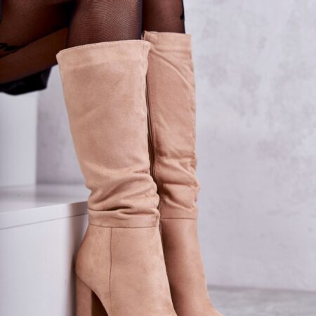 Laarzen met hoge hakken model 173776 Step in style