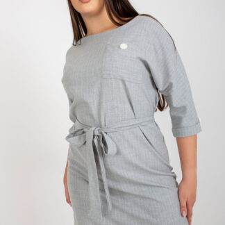 Plus size jurk model 174936 Lakerta