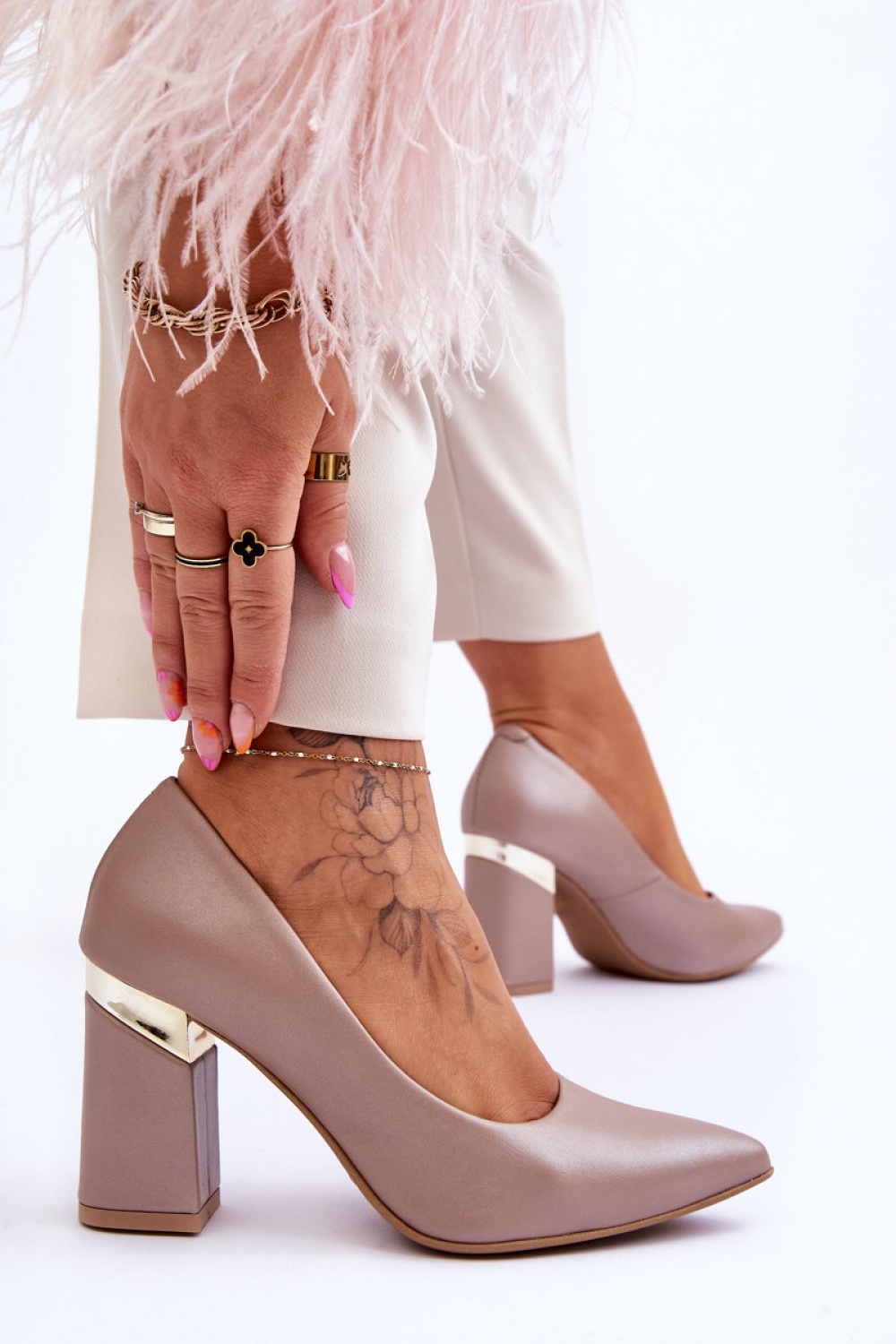 Pumps met dikke hak model 177681 Step in style - Afbeelding 3