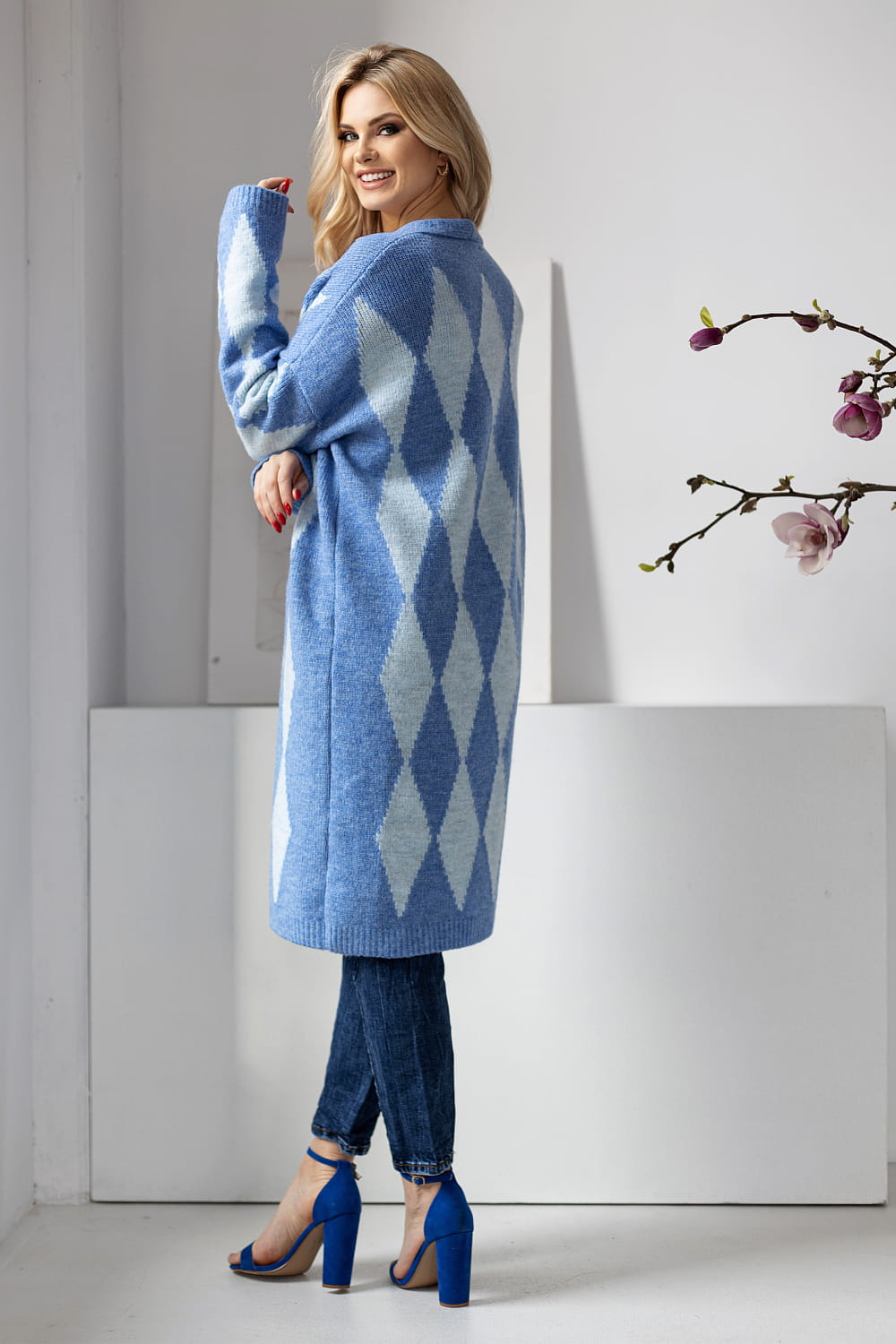 cardigan model 178643 PeeKaBoo - Afbeelding 3