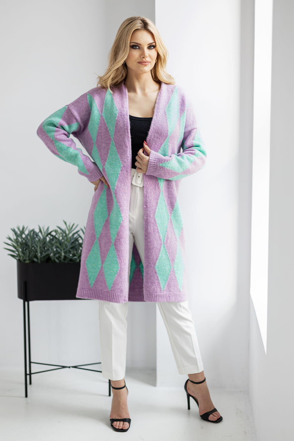 cardigan model 178644 PeeKaBoo - Afbeelding 3