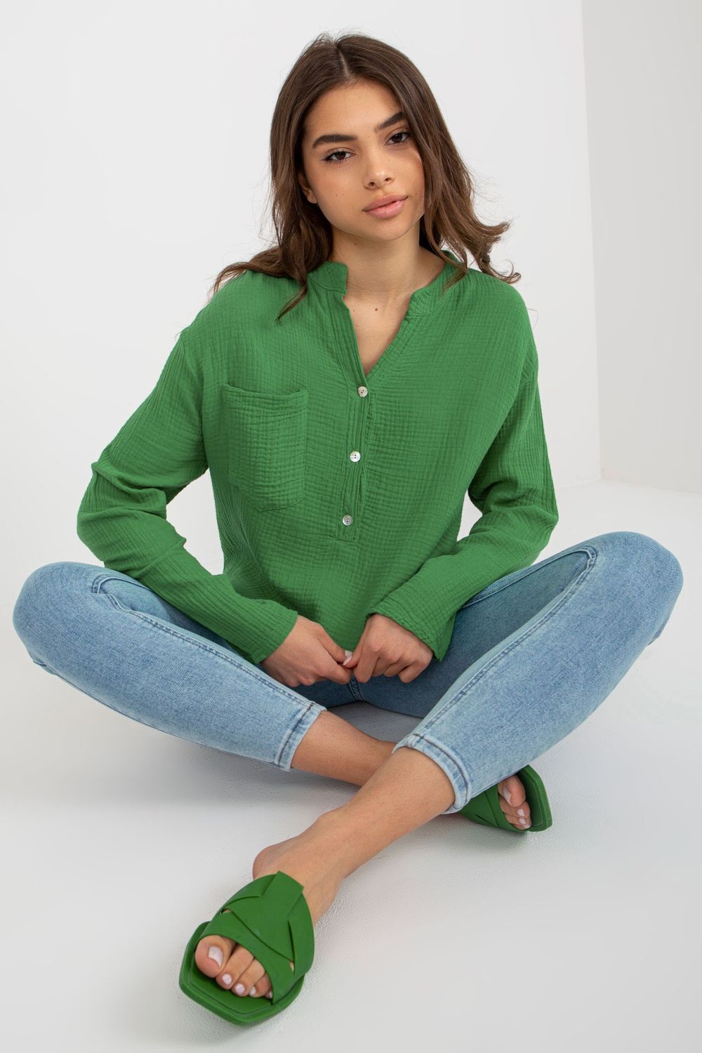 blouse model 179018 Och Bella - Afbeelding 2