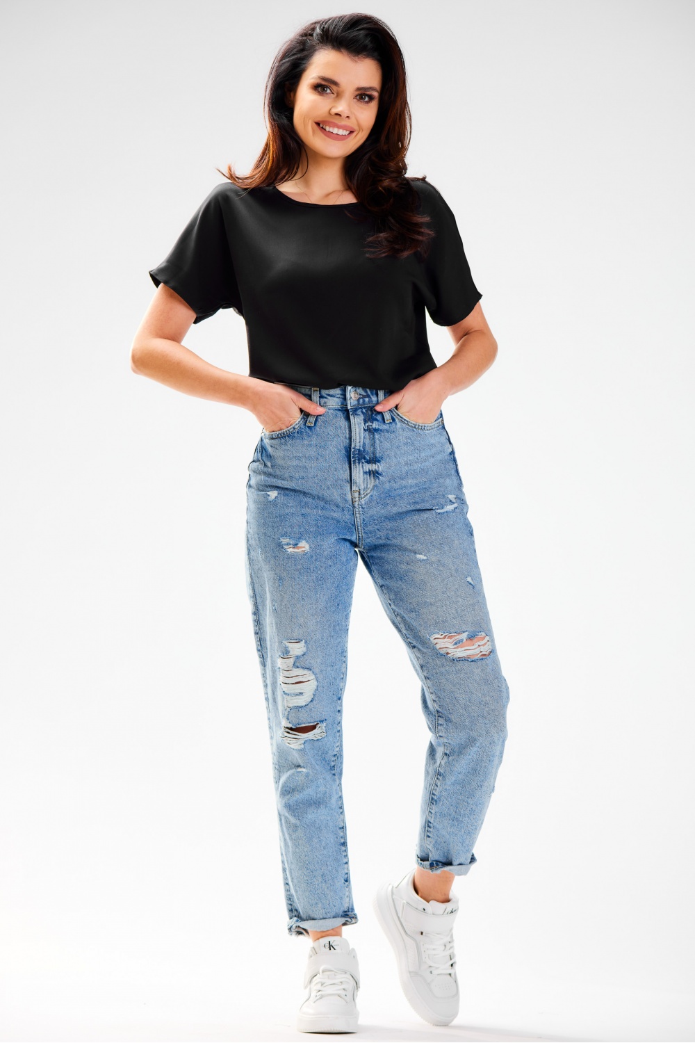 blouse model 181100 awama - Afbeelding 2