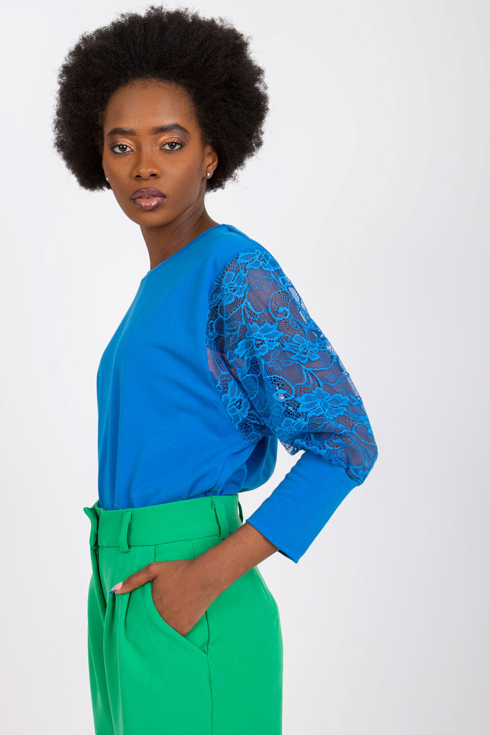 blouse model 181165 Rue Paris - Afbeelding 2