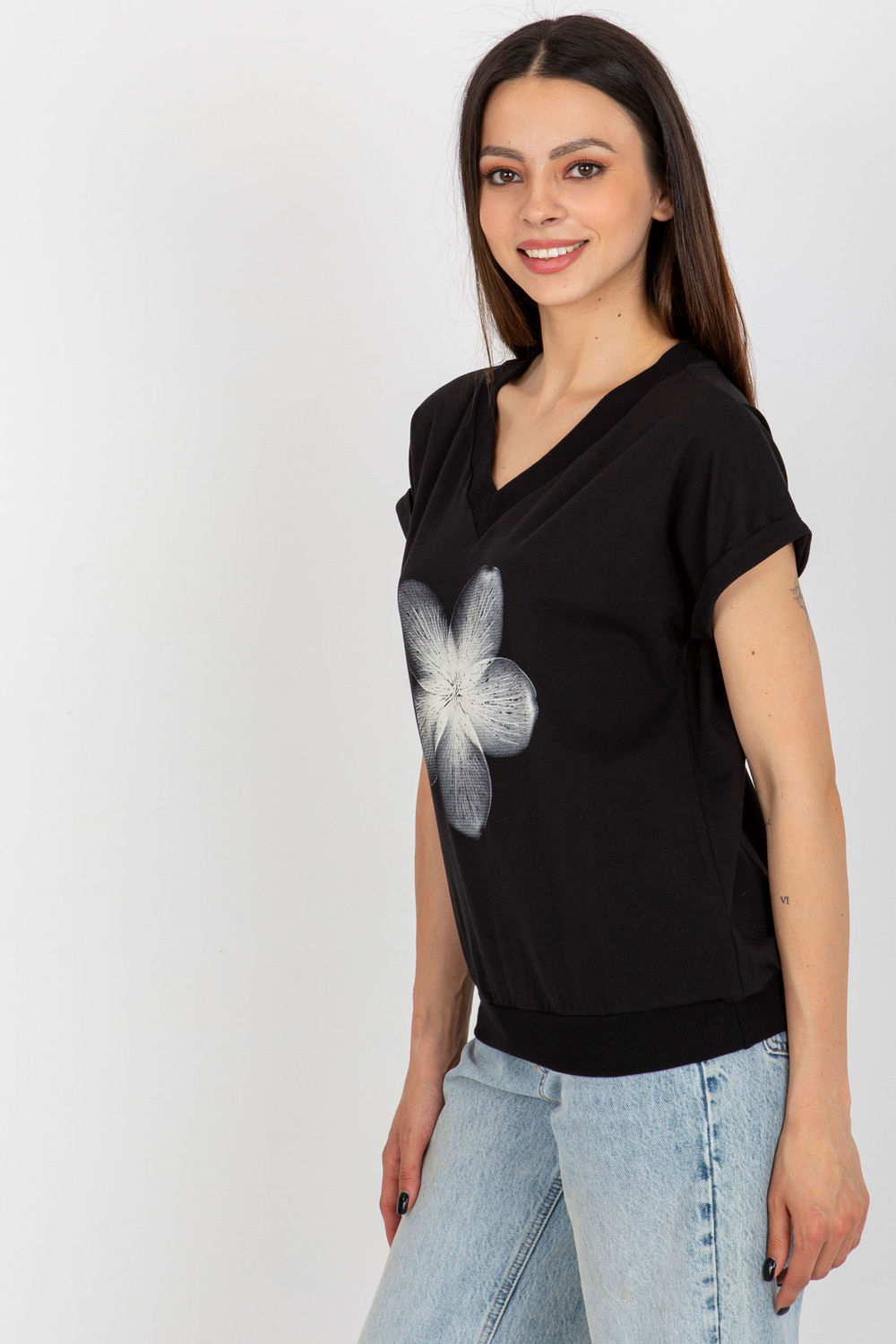 blouse model 182106 Rue Paris - Afbeelding 2