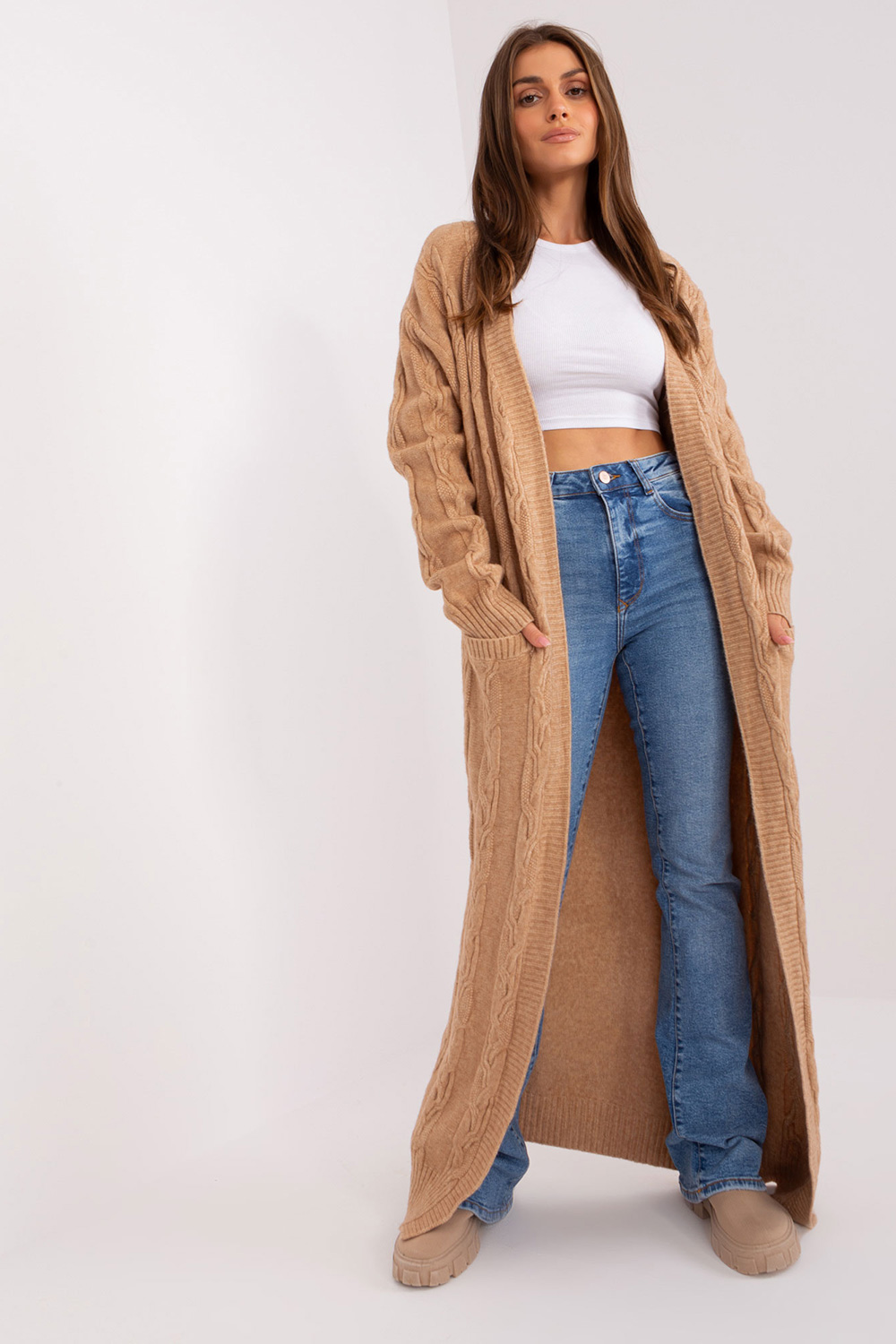 cardigan model 185968 AT - Afbeelding 3