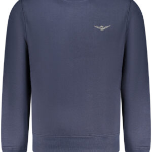 MILITARY ACADEMY MEN'S BLUE ZIP-UP SWEATSHIRT
