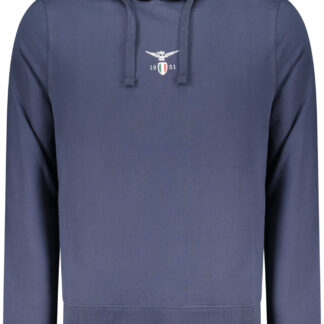 MILITARY ACADEMY MEN'S BLUE ZIP-UP SWEATSHIRT