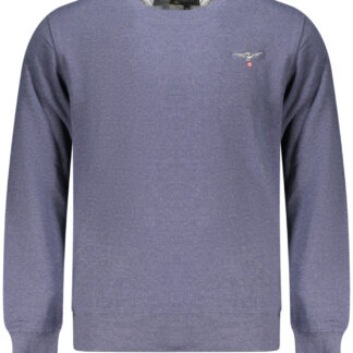 MILITARY ACADEMY MEN'S BLUE ZIP-UP SWEATSHIRT