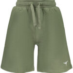 MILITARY ACADEMY MEN'S GREEN SHORT TRACKSUIT TROUSERS