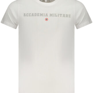 MILITARY ACADEMY SHORT SLEEVE T-SHIRT MEN WHITE