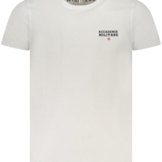 MILITARY ACADEMY SHORT SLEEVE T-SHIRT MEN WHITE
