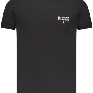 MILITARY ACADEMY BLACK MEN'S SHORT SLEEVE T-SHIRT