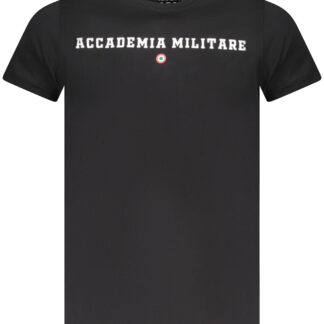MILITARY ACADEMY BLACK MEN'S SHORT SLEEVE T-SHIRT