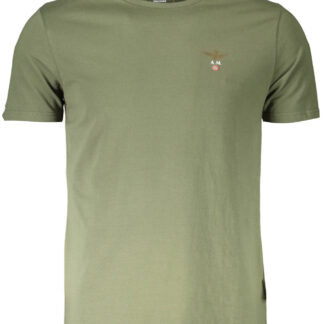 AERONAUTICA MILITARE GREEN MEN'S OUTDOOR T-SHIRT