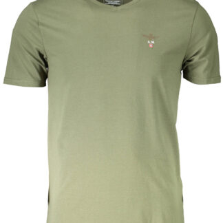 AERONAUTICA MILITARE GREEN MEN'S OUTDOOR T-SHIRT