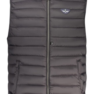 ARMATA DI MARE MEN'S BLACK SLEEVELESS JACKET