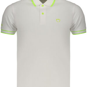 Kisses & Hugs Men's White Short-Sleeved Polo Shirt