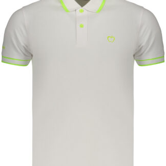 Kisses & Hugs Men's White Short-Sleeved Polo Shirt