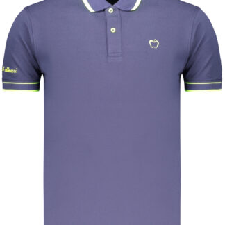 Kisses & Hugs Men's Blue Short-Sleeved Polo Shirt