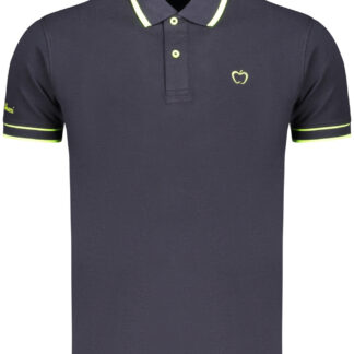 Kisses & Hugs Men's Blue Short-Sleeved Polo Shirt