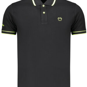 Kisses & Hugs Men's Short-Sleeved Black Polo Shirt