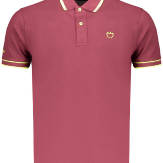 Kisses & Hugs Men's Red Short-Sleeved Polo Shirt