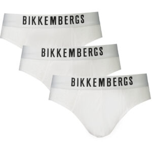 BIKKEMBERGS MEN'S WHITE SLIP