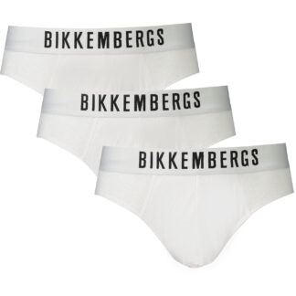BIKKEMBERGS MEN'S WHITE SLIP