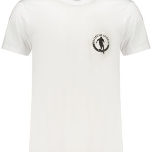 BIKKEMBERGS MEN'S SHORT-SLEEVE T-SHIRT WHITE