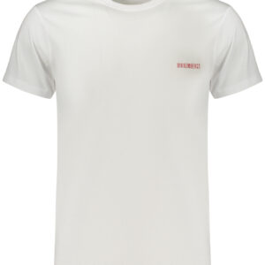 BIKKEMBERGS MEN'S SHORT-SLEEVE T-SHIRT WHITE